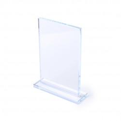 Trophée rectangulaire en verre