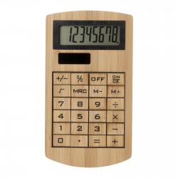 Calculatrice en bambou Ainvelle
