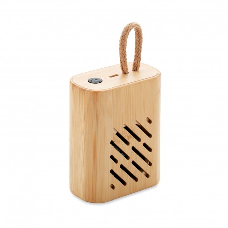 Enceinte Bluetooth® en bambou