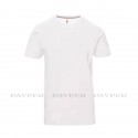 Tee-shirt homme peignÃ© 190 g blanc